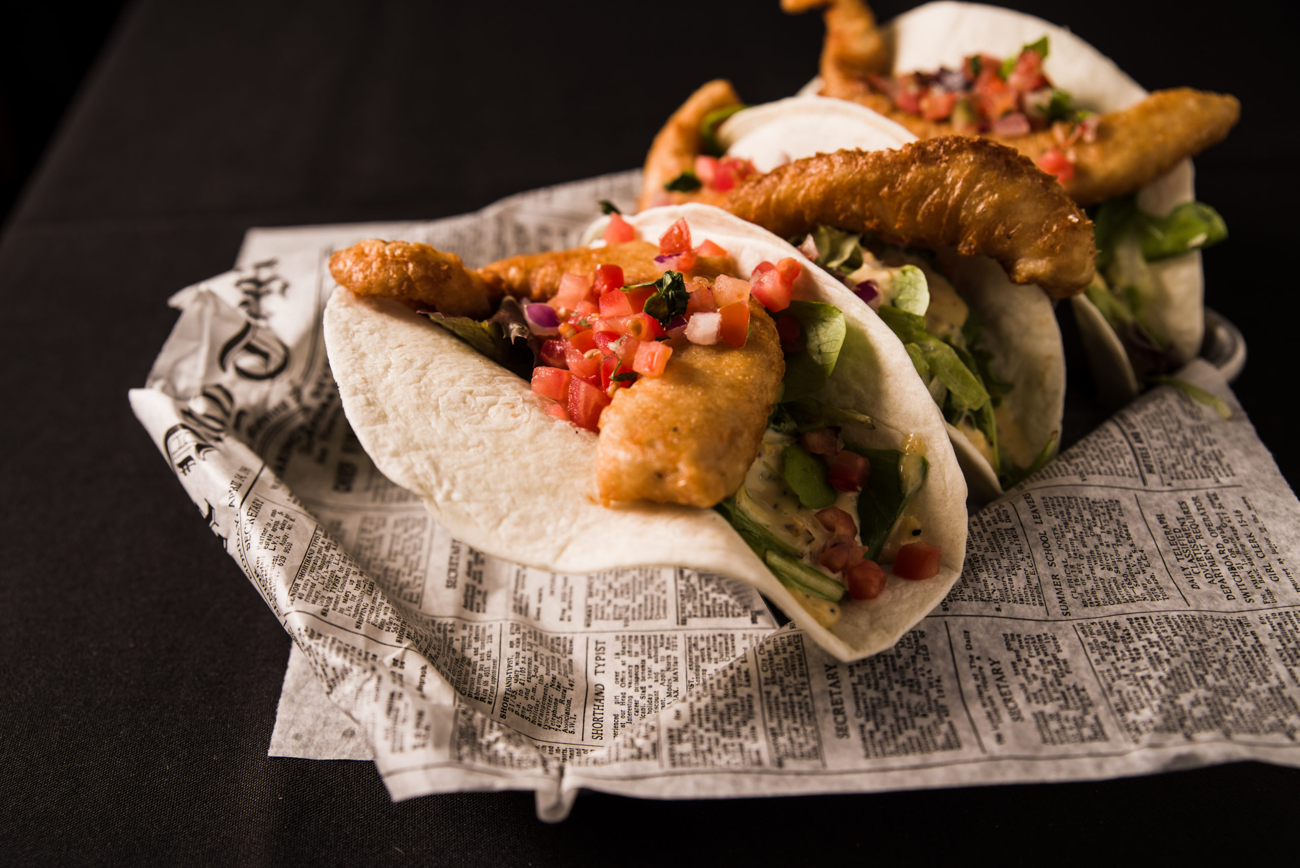 Fish Tacos Two Brothers Bar and Grill