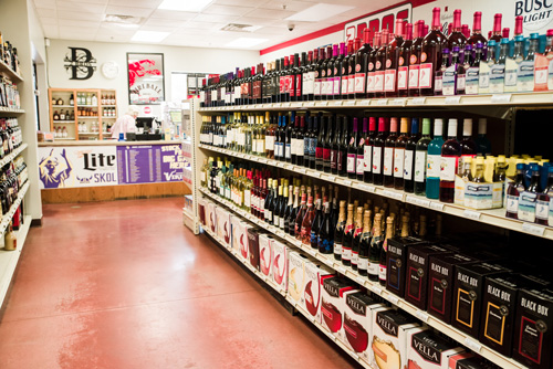 Wine Shelf Off-Sale Stewartville, MN